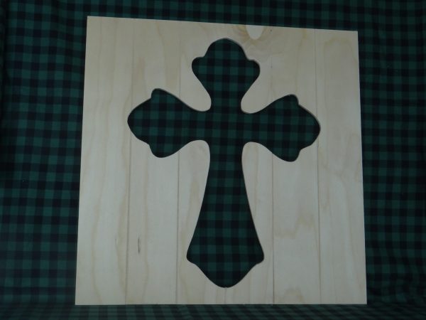 Reverse Cutout Cross #1