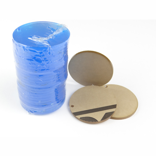 2 inch Blank Clear Acrylic Circles