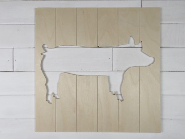 Pig Reverse Cutout
