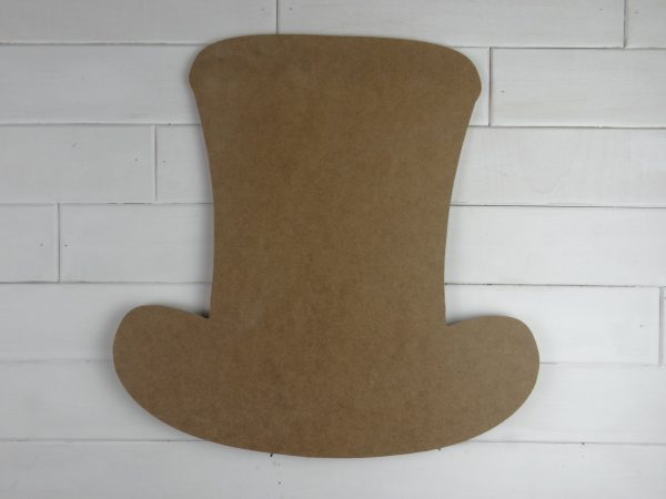 Wooden Top Hat Cutout