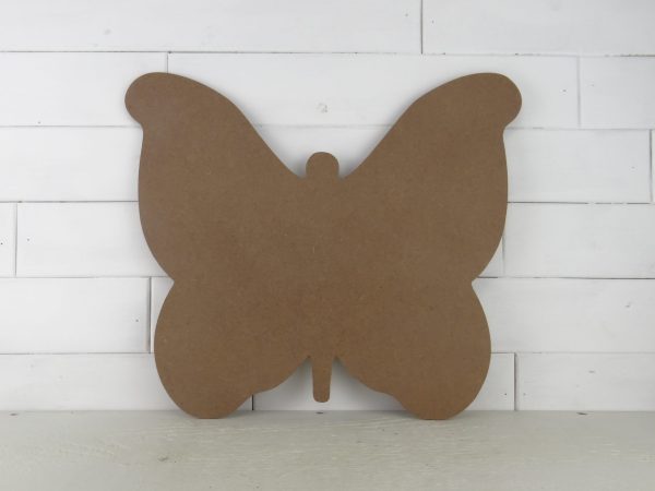 Wooden Butterfly Shape