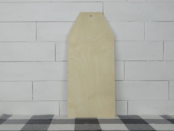 Wood Tag 4x10