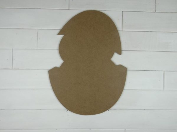 Wooden Hatching Egg Blank Door Hanger