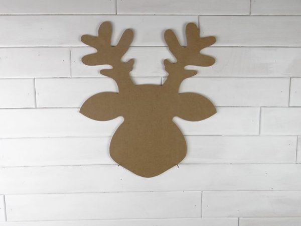Wooden Reindeer Cutout