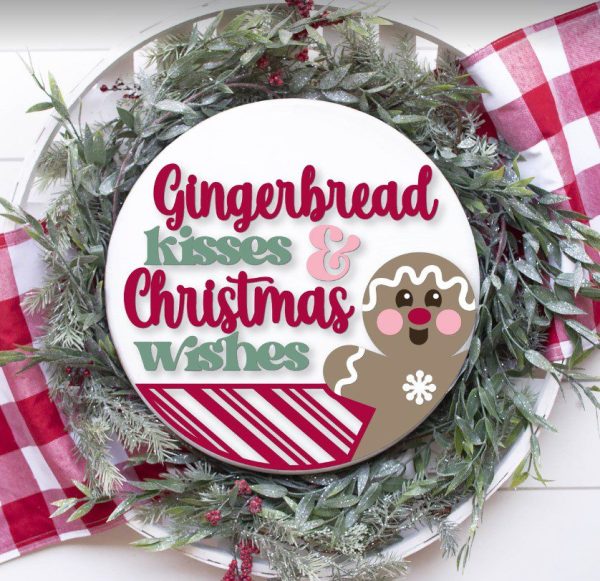 Gingerbread Kisses Overlay