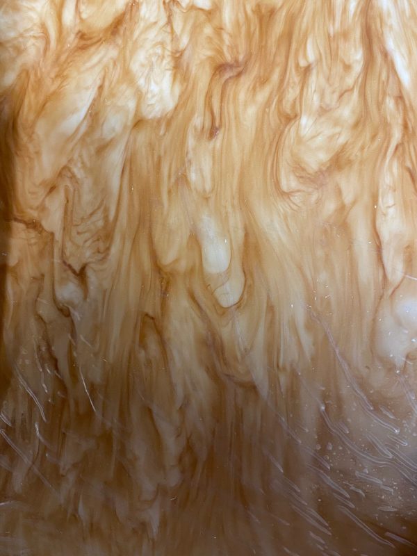 Orange Cream Acrylic Sheet
