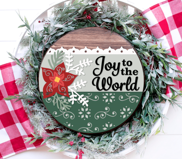 Joy to the World Overlay w Circle