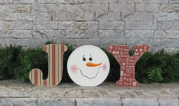 Freestanding Snowman Joy