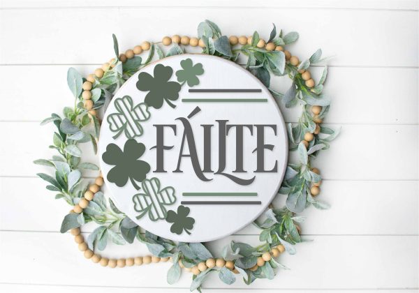Wood Failte Sign Kit