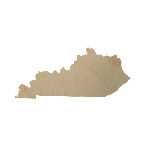 Wood Kentucky Cutout