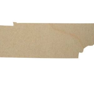 Wood Tennessee State Shape