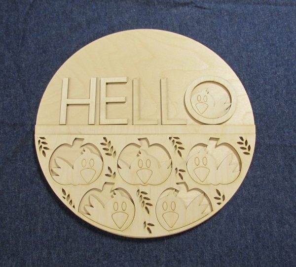 Buy Hello with Crows Overlay at Craft Dealz