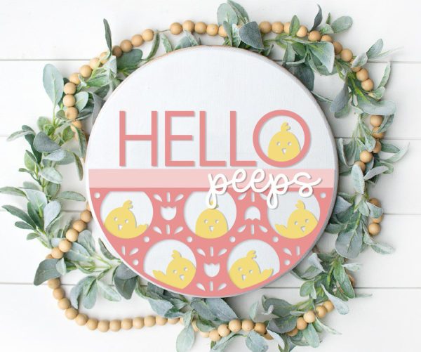 Buy Hello Peeps Overlay at Craft Dealz